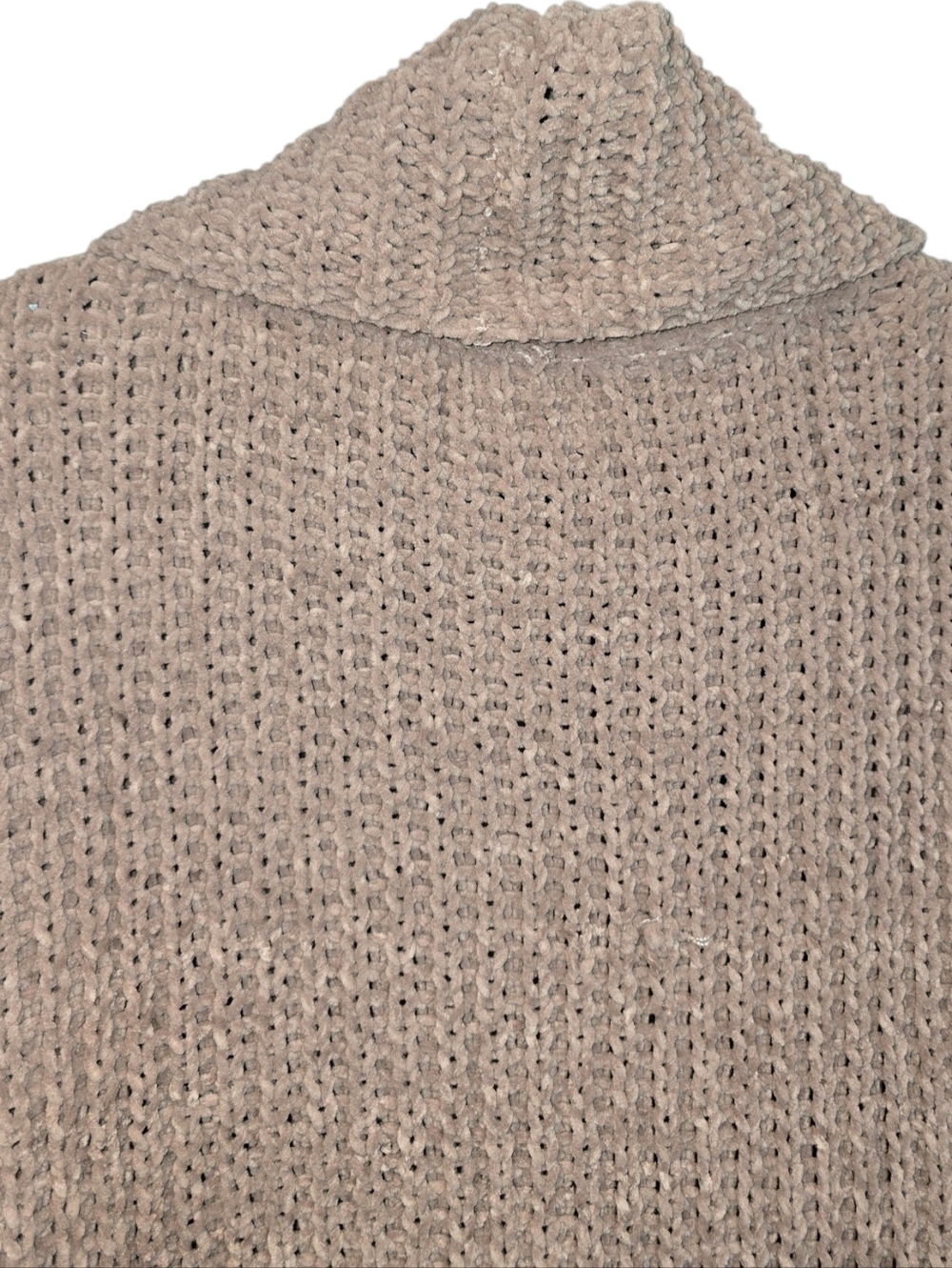 POL Soft Knit Open Front Slouchy Cardigan Oversized Mocha Taupe NWT Size Small - Picture 9 of 14